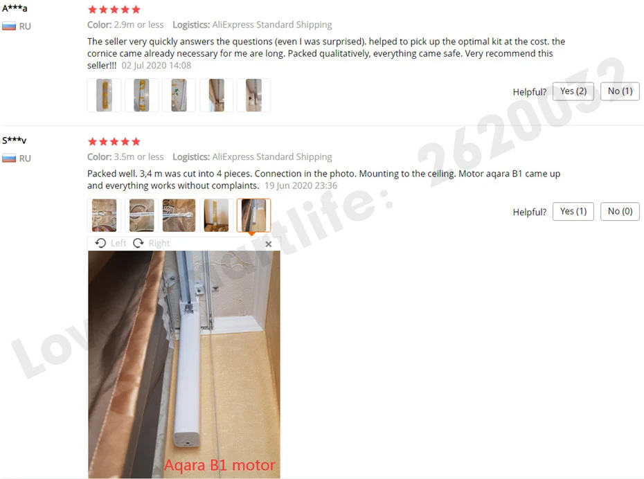 Super Silent Electric Curtain Rails for Xiaomi Aqara B1 motor,Mijia Smart Curtain Cornice System,Mi Home App,Free Ship to Russia-28