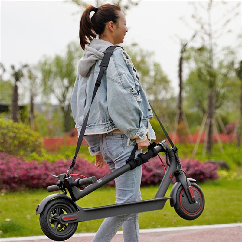 Universal Electric Scooter Bandage Carrying Shoulder Strap Belt Suitable For Xiaomi M365 And Other Folding Scooters Skateboards