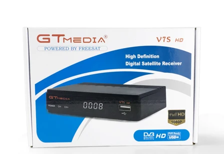 5 шт. gtmedia v7s DVB S2 цифра спутниковый телевизионный ресивер Full 1080P приемное