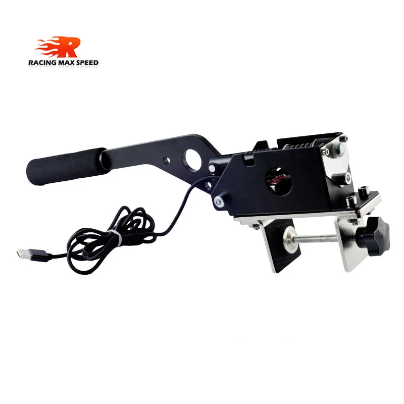 Черная тормозная система Logitech ПК сим карта с ручным тормозом usb для гоночных игр