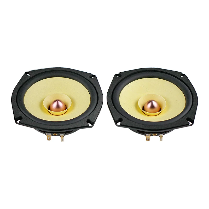 Cone de Fibra de Linho Neodímio Polegada Alto-falante Gama Completa Algodão Profissional Fase Quadrada Tweeter Médio Baixo Chifre 2 Pçs 5.25 25w - Image 3
