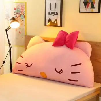 

Cartoon Totoro Cotton Linen Backrest Cushion For Sofa Cushions For Bed Rest Pillow Back Support Large Size Cushion