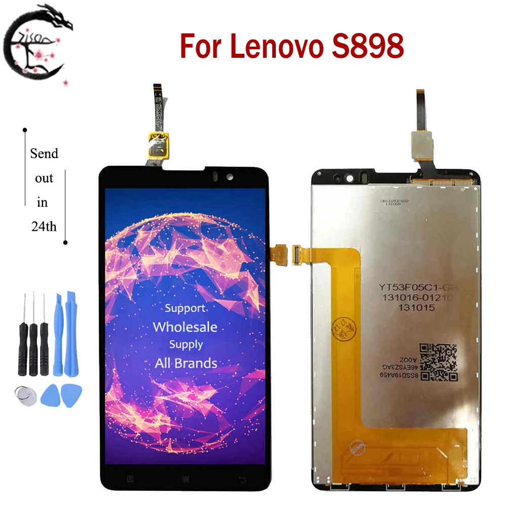 

5.3" LCD For Lenovo S898 S898T S898T+ LCD Display Screen Touch Sensor Digitizer Assembly S898 S 898 Full Display Replacement New
