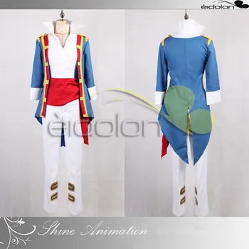 

Hot Anime Tengen Toppa Gurren-Lagann Simon Cosplay Costumes Simon Grow Up Uniform Full Set For Halloween Custom-MaKe Any Size