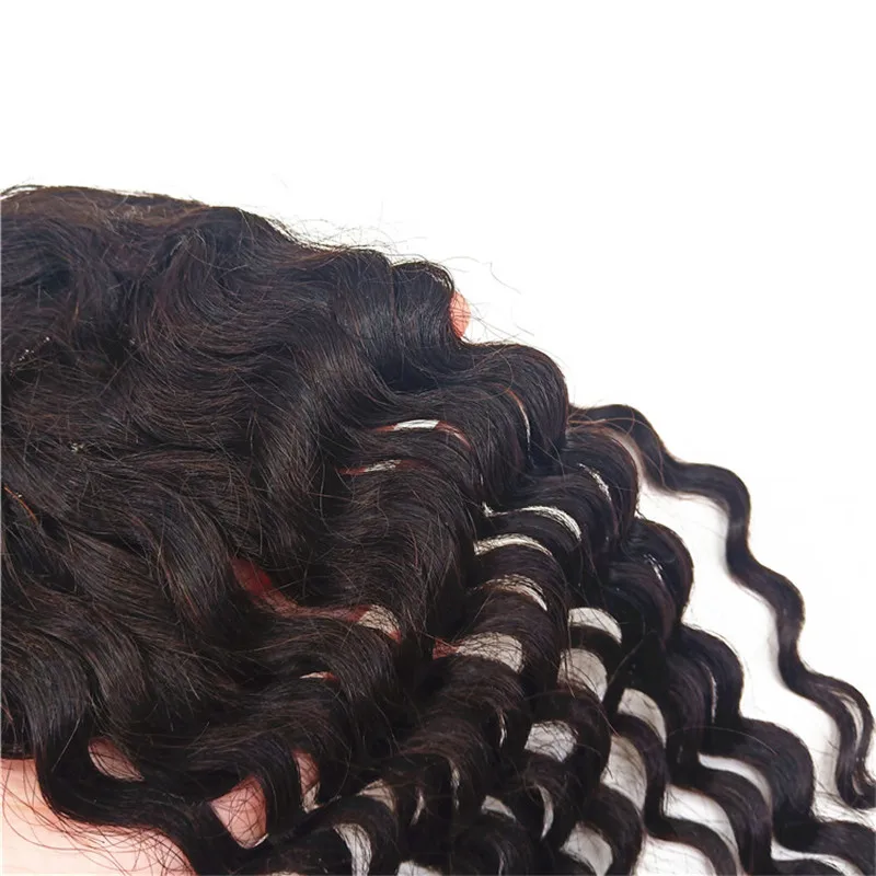 Кутикулой в одном направлении Реми девственные человеческие волосы для наращивания на заколках в африканском стиле закрытие шнурка человеческих волос натуральный цвет