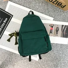 Рюкзак женский стиль холщовая школьная сумка женский корейский стиль старшеклассник супер огонь Рюкзак Универсальный хипст