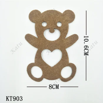 

Little bear cutting dies 2019 new die cut &wooden dies Suitable for common die cutting machines on the market