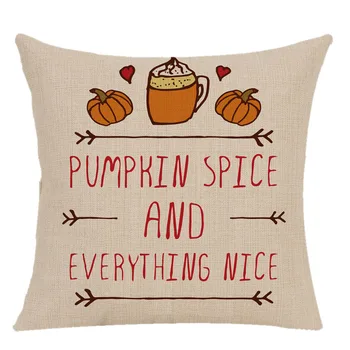 

Halloween Day Cushion Cover Throw Pillow Case 45X45Cm for Sofa Home Office Decor 4#