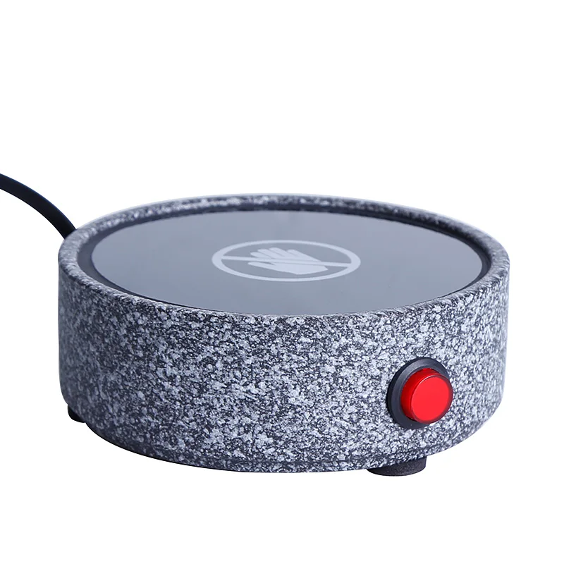 

220V Electric Ceramic Heaters Warmer Warm Coffee Tea Stove Thermostatic Treasure Teapot Trivets Teacup Base Teaware Accessories