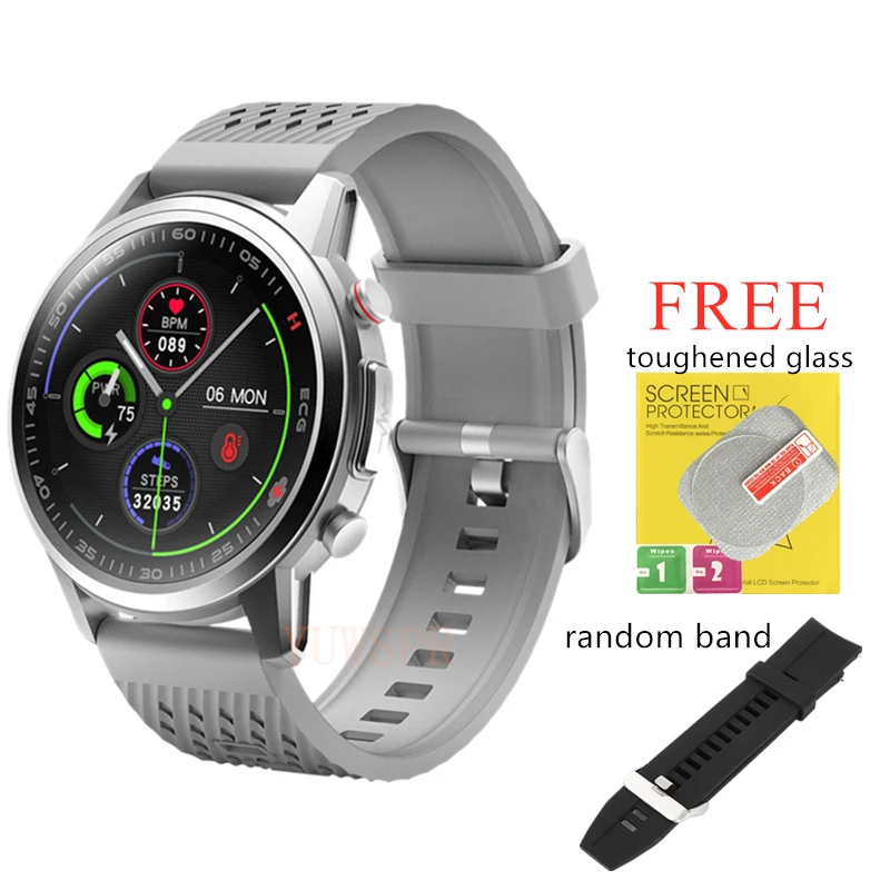 Smartwatches 650nm Laser Treatment Real ECG PPG Blood Pressure Heart Rate Healthy Tracking Work with Xiaomi Android iPhone F800 