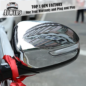 

Car stlying For KIA Sportage KX5 Rearview mirror cover chrome trim car styling 2016-2017 For KIA KX5 Rearview mirror stickers