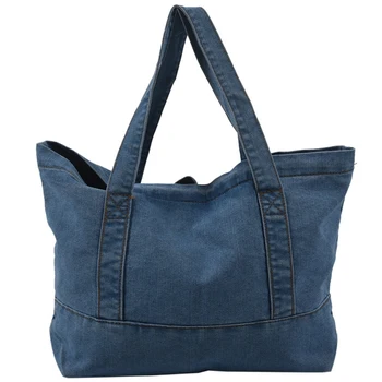 

Fashion Women Denim Bag Fashion Shoulder Bags Japanese Jean Bag Leisure Small Handbag