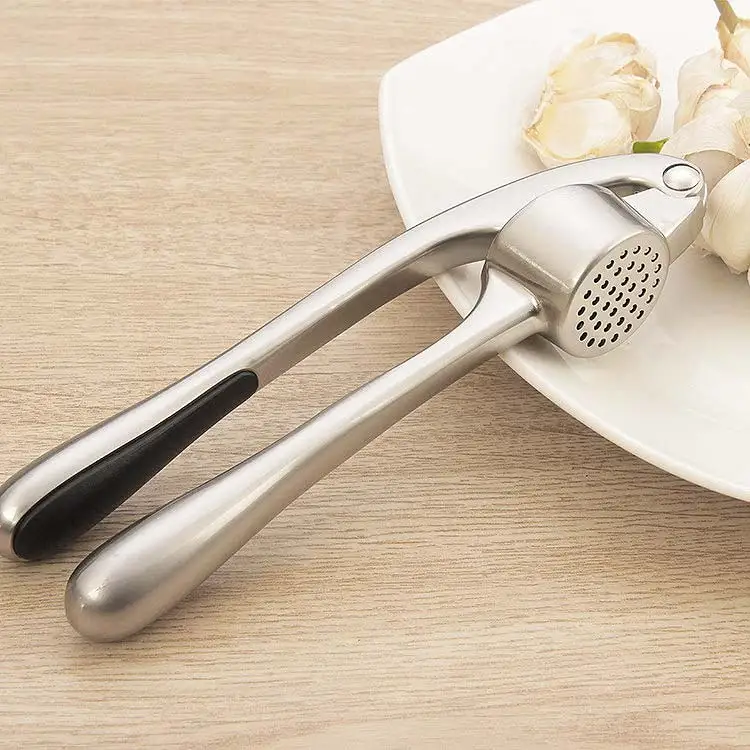 

Alloy Garlic Press Kitchen Accessories Gadegts Cooking Vegetable Peeler Crusher Tools BJStore