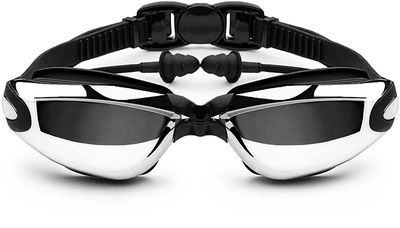 Очки высокой четкости близорукость водонепроницаемые противотуманные плавательные стекла es мужчины и женщины большая коробка Гальваническое стекло с ушной раковиной Gogg