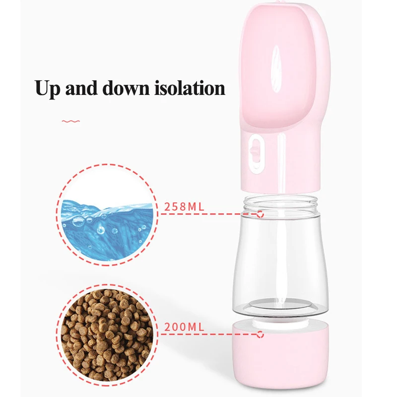 Portable font b Pet b font Dog Water Bottle For Small Large Dogs Travel Puppy Cat