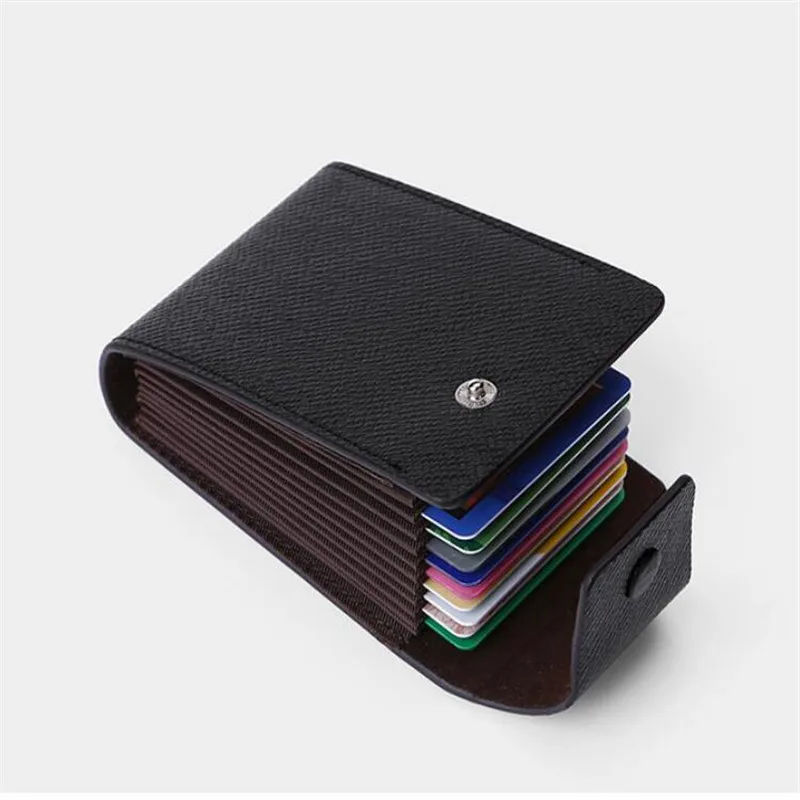 Unisex Leather Cardholder and Coin Wallet
