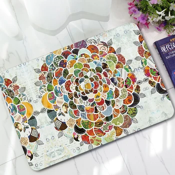 

Simanfei Door Mat 3D Rubber Rectangle Area Rug Living Room Bedroom Mat Floor Carpet Office Chair Decorative Non-slip Carpet