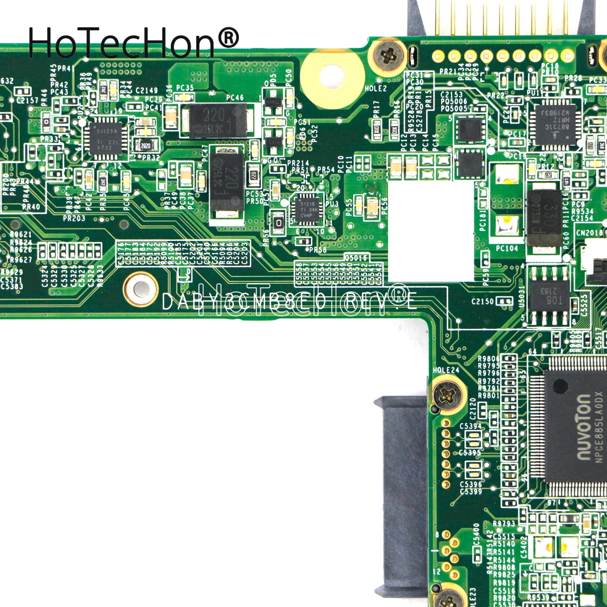 Genuíno Hm76 Placa-mãe Daby3cmb8e0 w hd 7610m V1g para Toshiba Satélite L840 L845 C800 C840 C845 Laptops A000174130 - Imagem 3