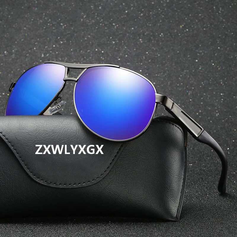 

ZXWLYXGX Brand Classic Men Polarized Sunglasses Men/Women Driving Pilot Sunglass Man Eyewear High Quality Sun Glasses UV400