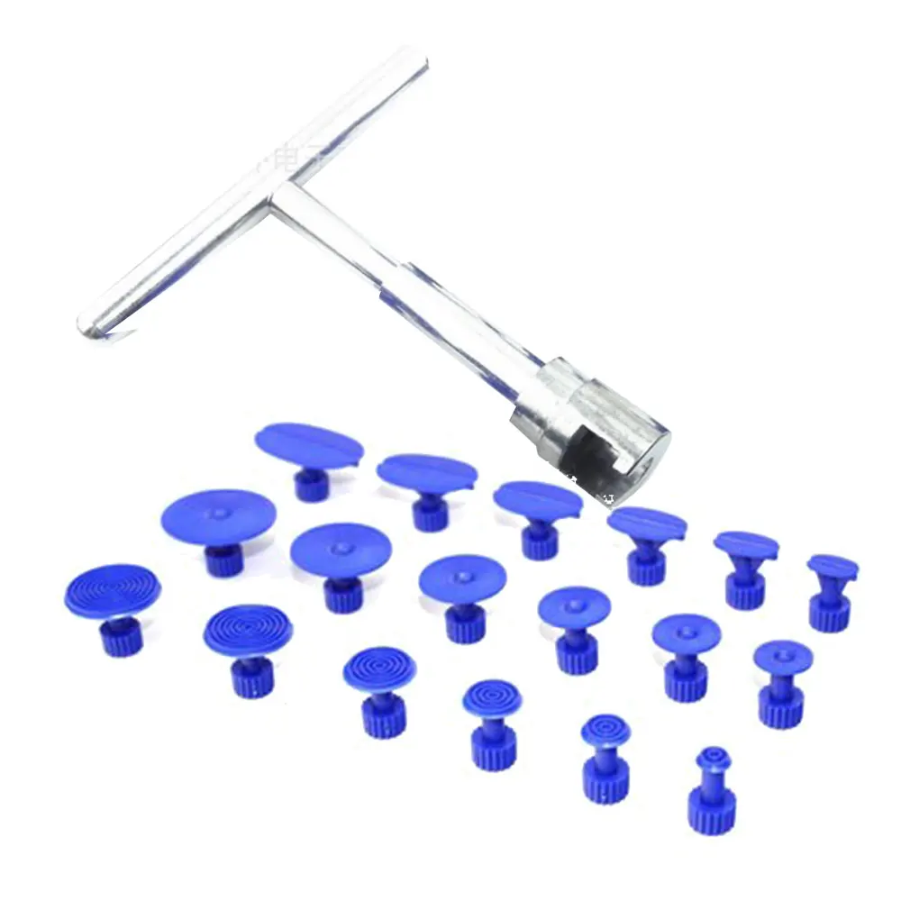 

1 Set Car Autos T-Bar Body Panel Paintless Dent Pit Repair Tool Lifter Puller