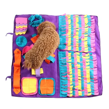 

Pet Dog Detachable Pads Mats Pet Puppy Nose Sniffing Training Pad Blanket Pets Dog Feeding Mat Blanket Puzzle Fun Toys