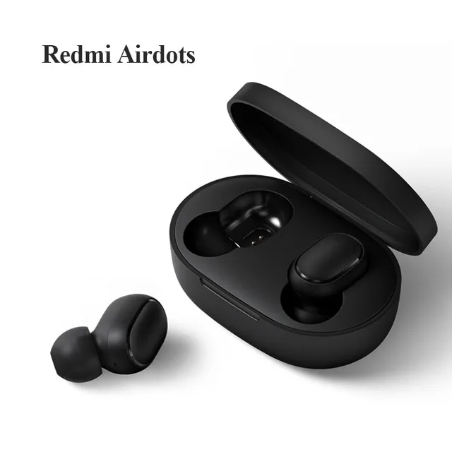 Горячие Xiaomi Redmi AirDots беспроводные наушники bluetooth управление языком Автоматическое Сопряжение мини смарт-гарнитуры - Цвет: Redmi Airdots