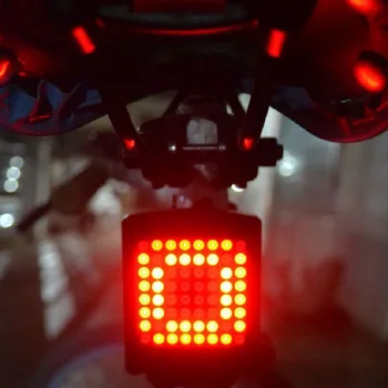 

Bike Wireless Remote LED Bicycle Rear Taillight USB Rechargeable Cycling Safety Warning Turn Signals Light Bike Lamp Waterproof