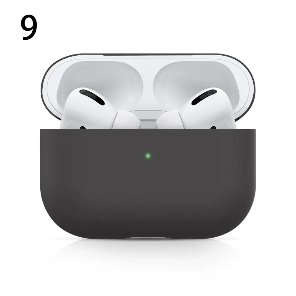 9.Advanced Ash Силиконовый чехол для наушников для Apple Airpods Pro Чехол для AirPods 3 bluetooth беспроводная зарядная коробка для Airpods защитный чехол - Цвет: 9.Advanced Ash