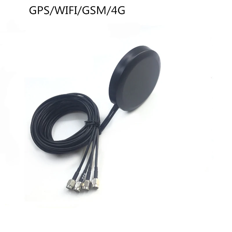 GPS 4G wifi GSM четыре в одном комбинированная автомобильная антенна Комбинированный
