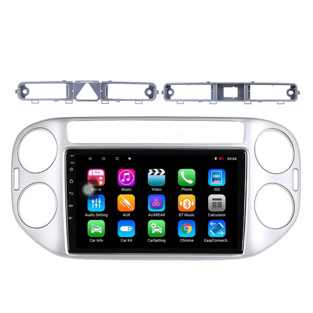 Cheap HFCYJIA 9" Android 8.1 System Car Radio Tape Recorder For Volkswagen 2010-2015 GPS Navi Player BT SWC WIFI RDS Google OBD DVR 2