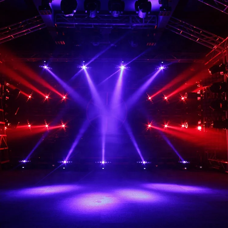 Бесконечное вращение DJ сценическая движущаяся головка 7X15 Вт RGBW 4 в 1 светодиодный пиксельный лучевой светильник