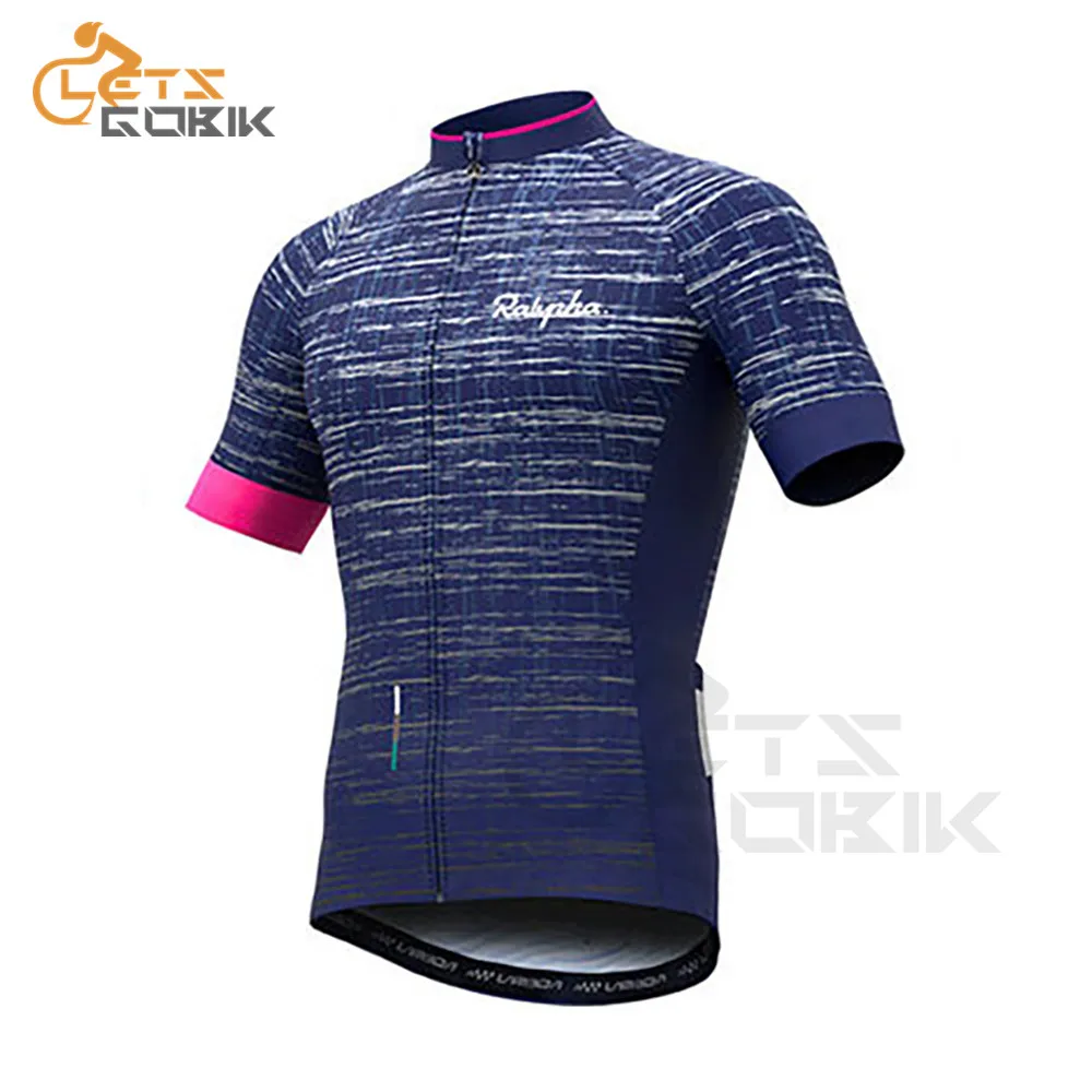 18 Ropa Ciclismo Hombre велосипедная одежда Pro короткий рукав Велоспорт Джерси дышащие летние шорты-комбинезон с для велоспорта велосипедные наборы - Цвет: 18