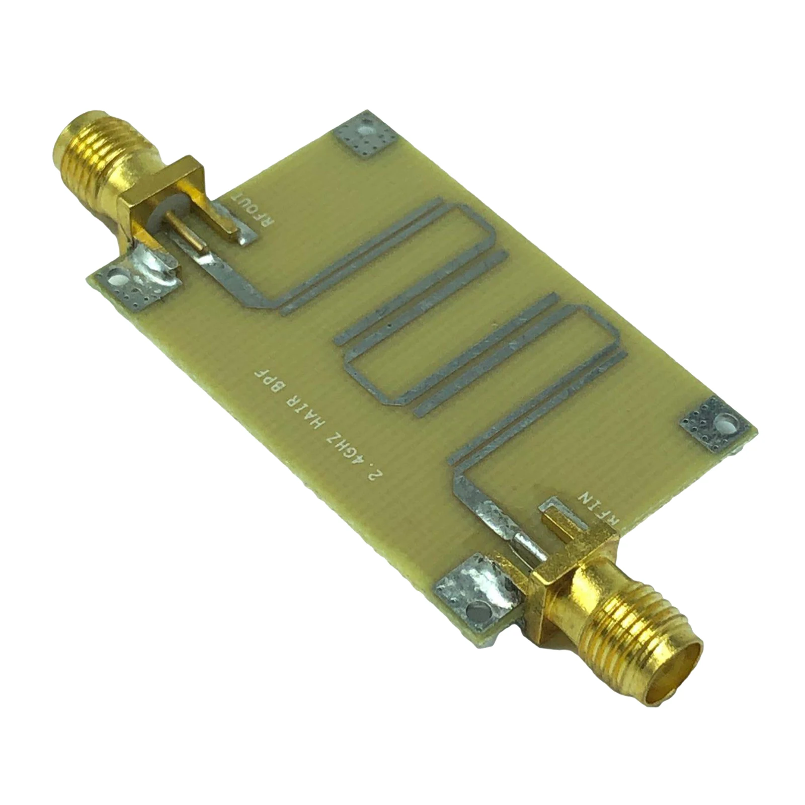 Copper 2.4GHZ Microstrip Bandpass Filter Replace Accessories Parts Practical Filter Copper 2.4GHZ Microstrip Bandpass Filter Replace Accessories Parts Practical Filter