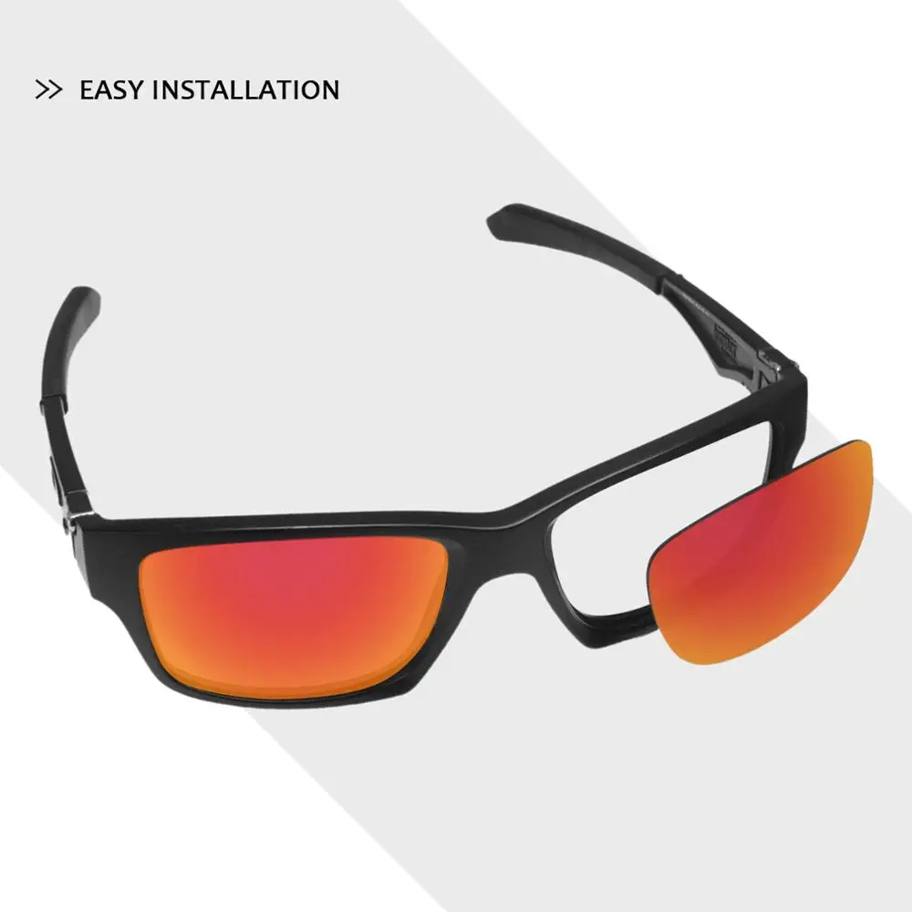 Firtox True Polarized Enhanced Replacement Lenses and Ear Socks & Nose Pads for-Oakley Juliet Sunglass - Multiple Opts
