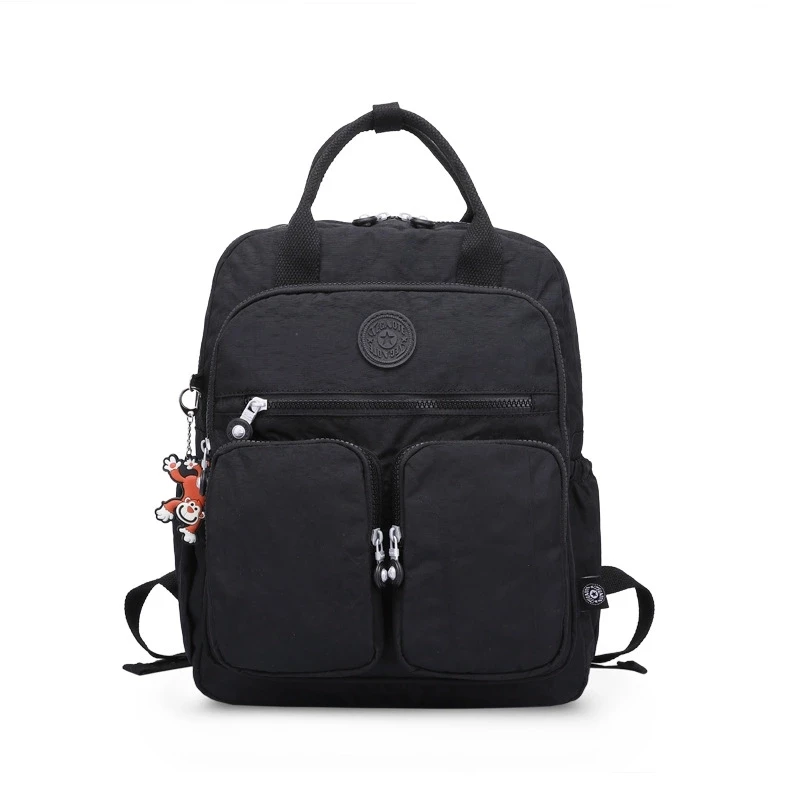 Женские школьные сумки для девочек-подростков; mochila feminina; модная сумка; рюкзак для женщин; mochilas mujer; ; bolsa escolar feminina - Цвет: Черный