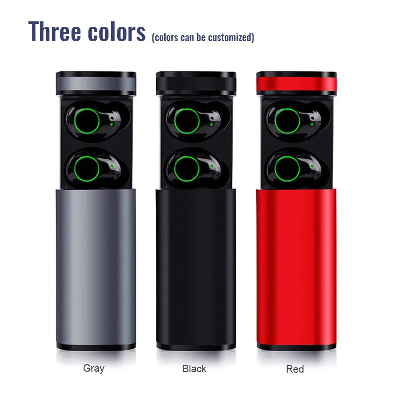 Wireless Bluetooth 5.0 Earphone Waterproof Earbuds In-Ear Headset for Phone Samsung Huawei LG Bluetooth-enabled Devices