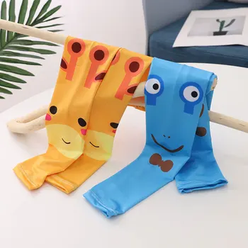 

5 Pairs Protection Cover Cartoon Arm Cover Protector Summer Cooling Sleeves UV Protection Arm Sleeves for Kids (Mixed Patterns)