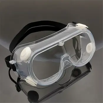 

Transparent Protective Safety Goggles Work Anti Dust Eye Anti-Fog Antisand windproof Glasses C26