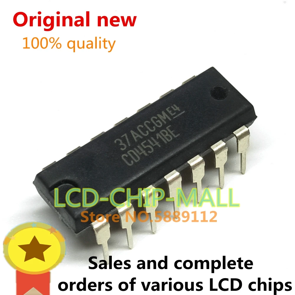 

10PCS CD4541BE CD4541 4511 DIP14 IN STOCK 100%GOOD