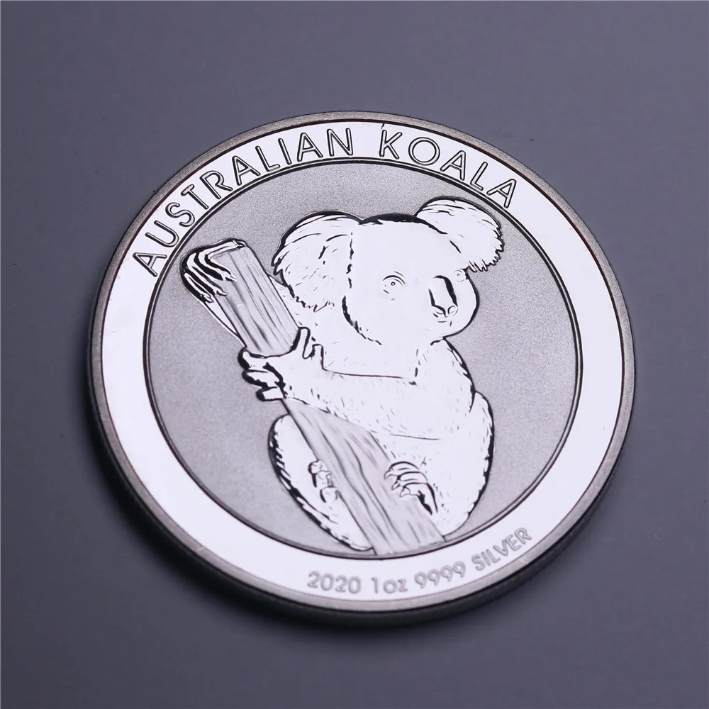 2020 Brand New - Elizabeth II 1 Dollar Silver Coin Australian Koala Silver Coin (22)