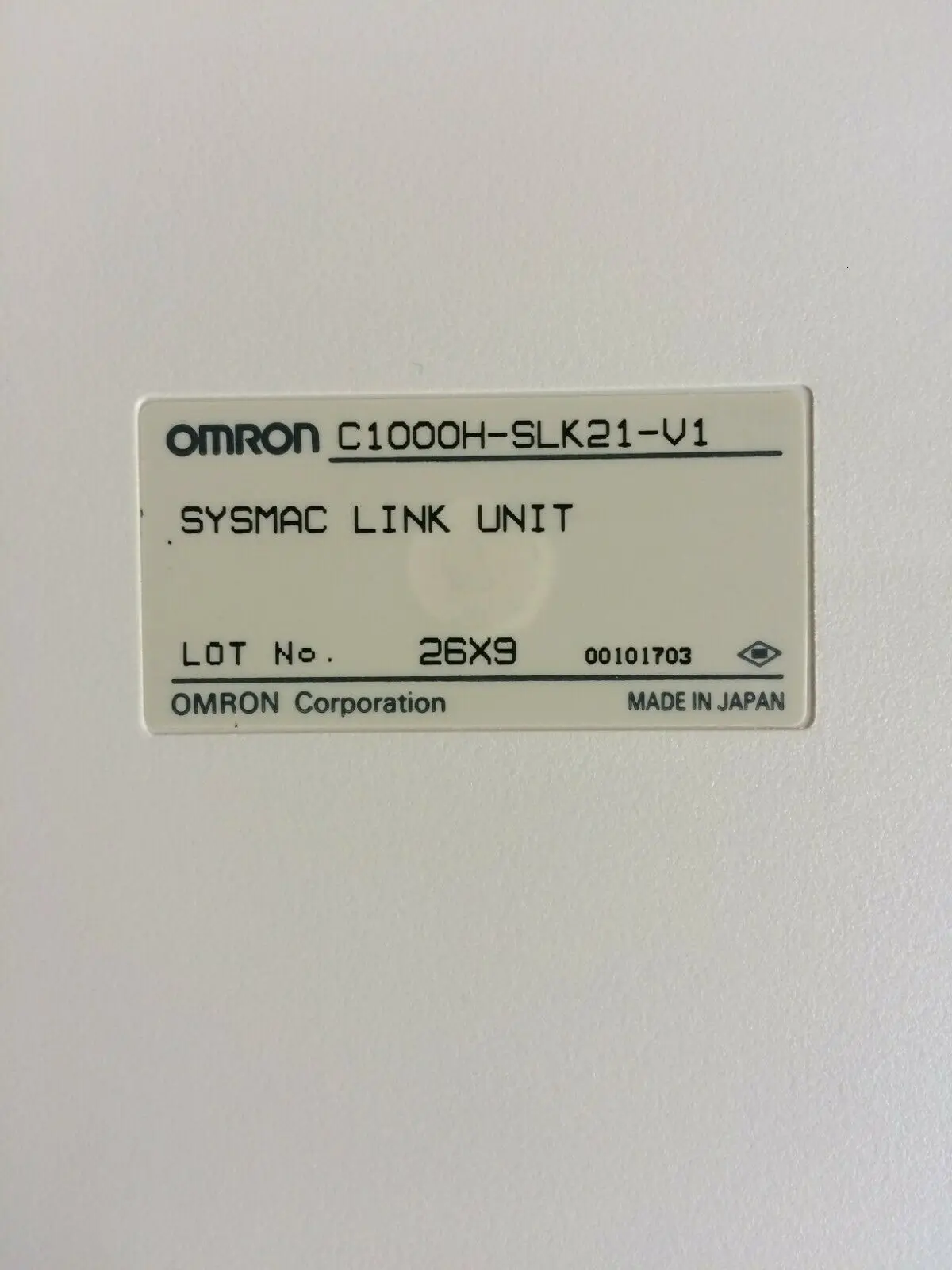 Omron C1000H-SLK21-V1 C1000HSLK21V1 системный модуль связи