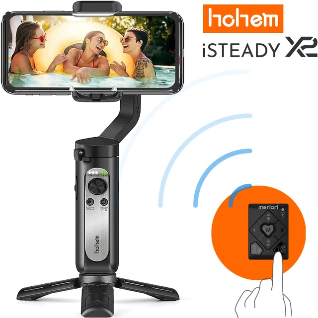 お買い得格安】 最新 hohem iSteady X2 スマホジンバル リモコン付き