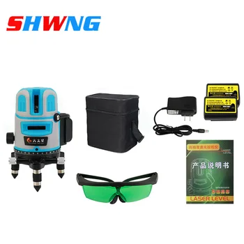 

2/3/5 Cross Lines Laser Level Self-Leveling 360 Rotatable Indoor Outdoor Green Radius Alternating Direct Horizontal Vertical