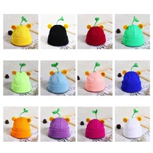 Детские шапки для девочек, шапка для маленьких мальчиков, очень эластичная зимняя теплая шапка с принтом медведя, полиэстерная Кепка, мягкая и удобная