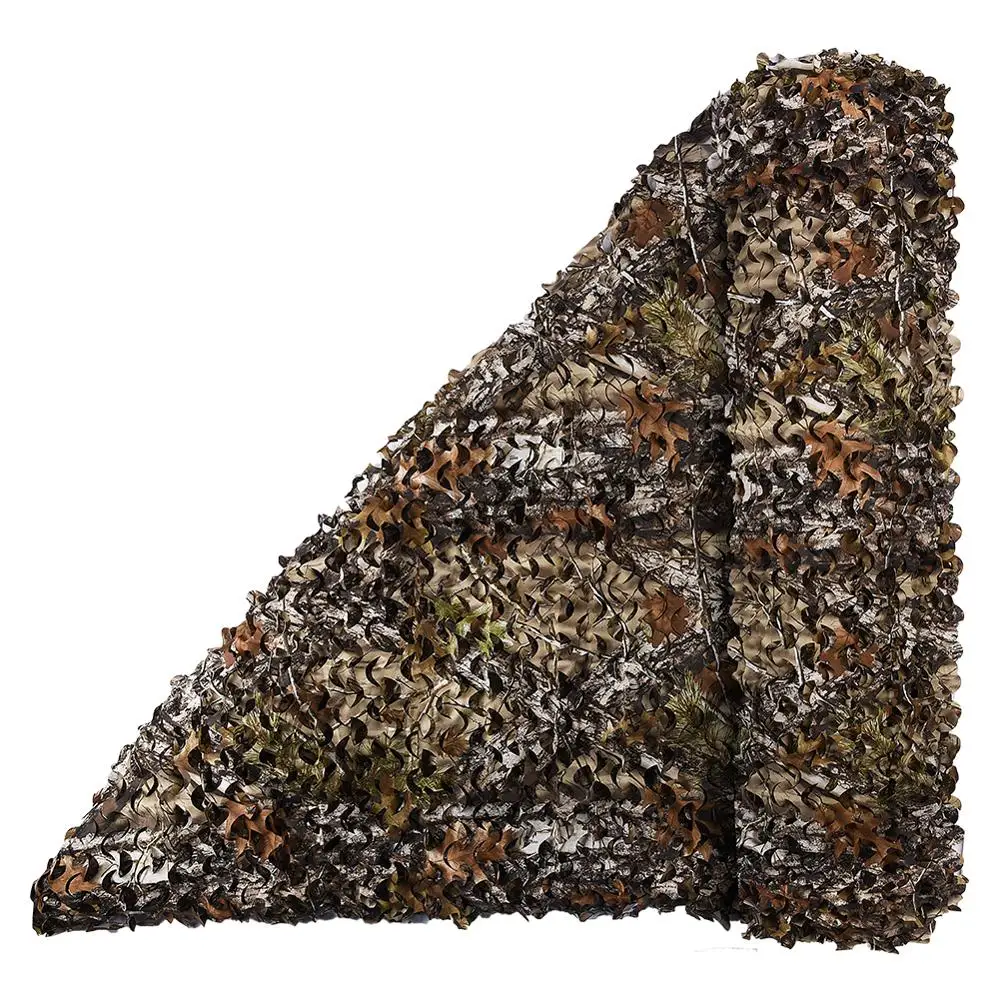 США лесной Италия лесной кленовый лист камуфляж сетка для кемпинга Военная охота стрельба тактический Ghillie костюм - Цвет: maple leaf