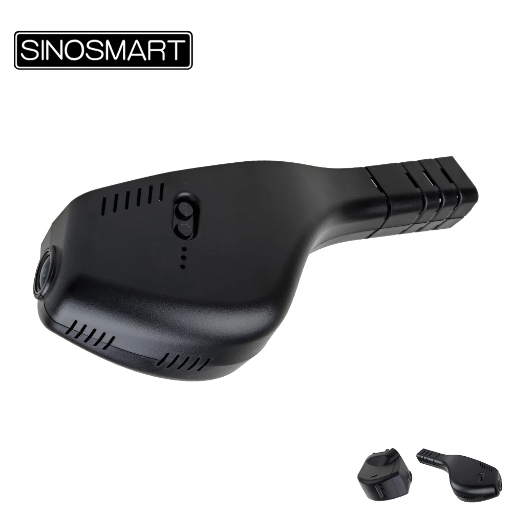 SINOSMART Novatek 96658 Wifi DVR камера для Volkswagen Magotan/CC/Touran L/Bora/Golf/Passat управление с помощью приложения SONY IMX323