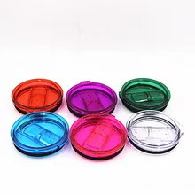 Защита от проливов герметичные крышки прозрачная крышка бутылки 20/30 унций стакан чашки многоцветный кружки подходят Вакуумная крышка Rambl стакан