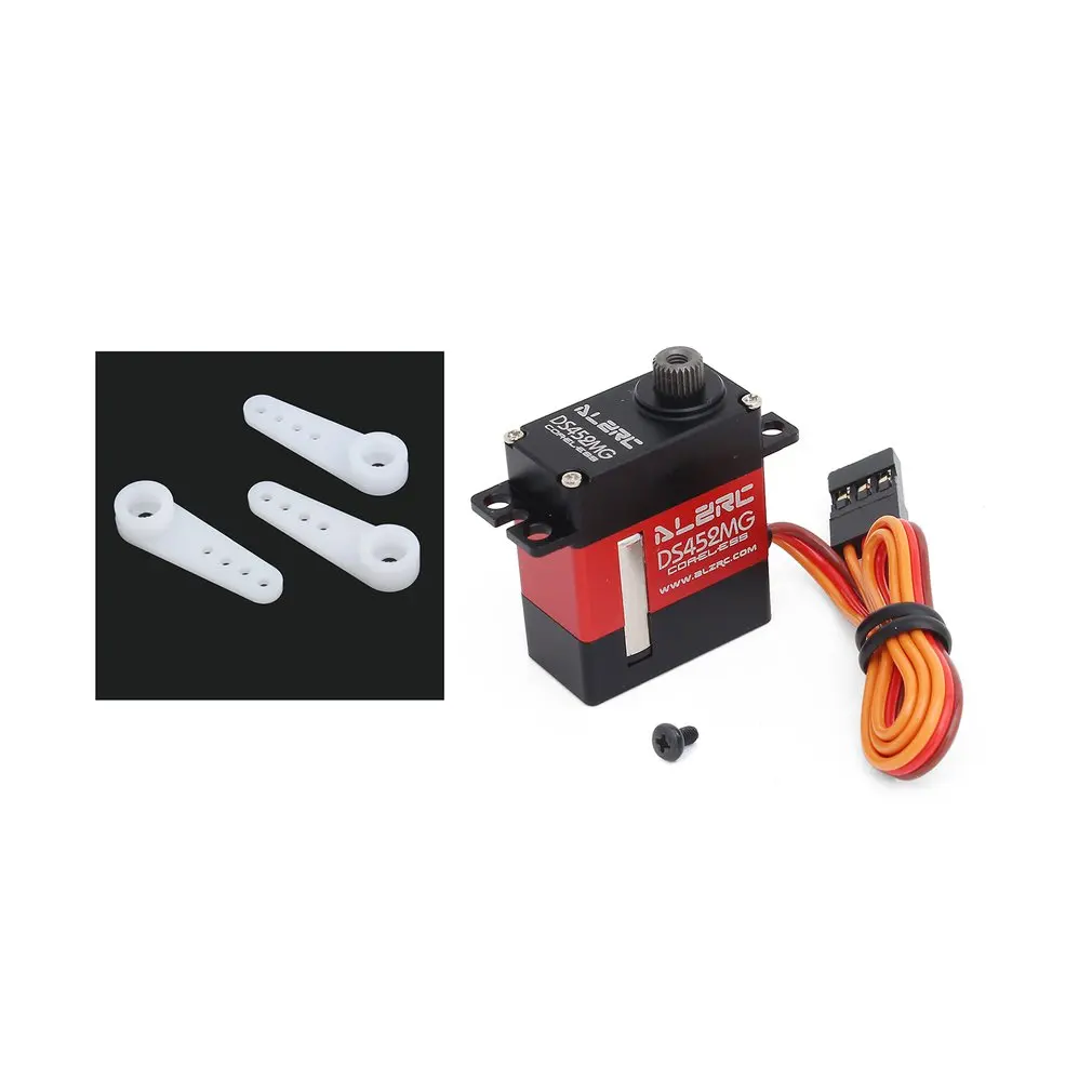 

ALZRC RCS-DS452MG CCPM 4.8V-7.4V 4.8KG Large Torque Digital Servo For RC Helicopter Drone Aircraft Parts Accessories