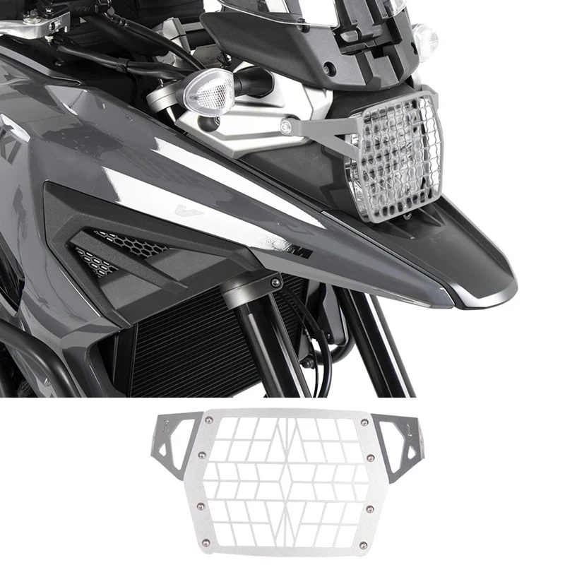 Motorcycle Headlight Protection Cover Headlight Grille Protection Net