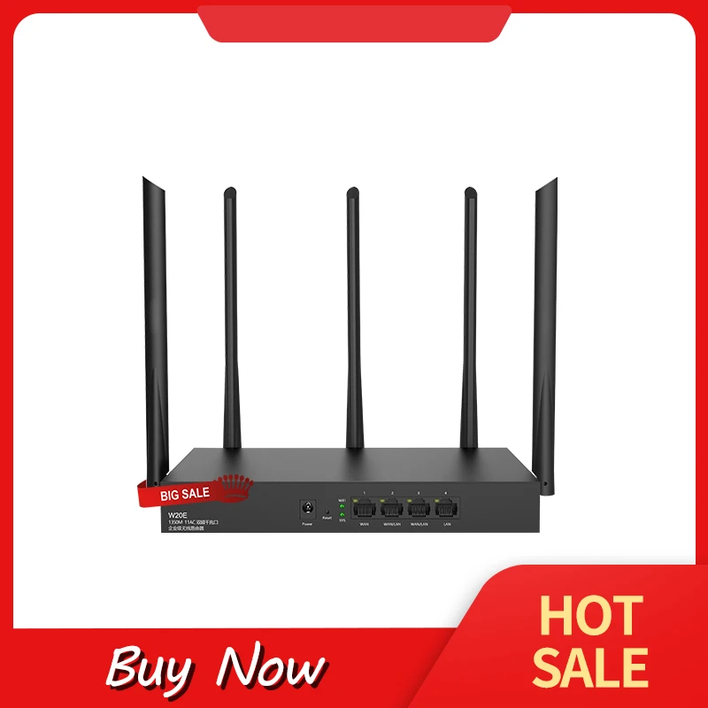 GLW20E AC1350M беспроводной WiFi роутер с 2 4G/5 8G vpn-роутер Поддержка L2TP двухдиапазонный Wifi